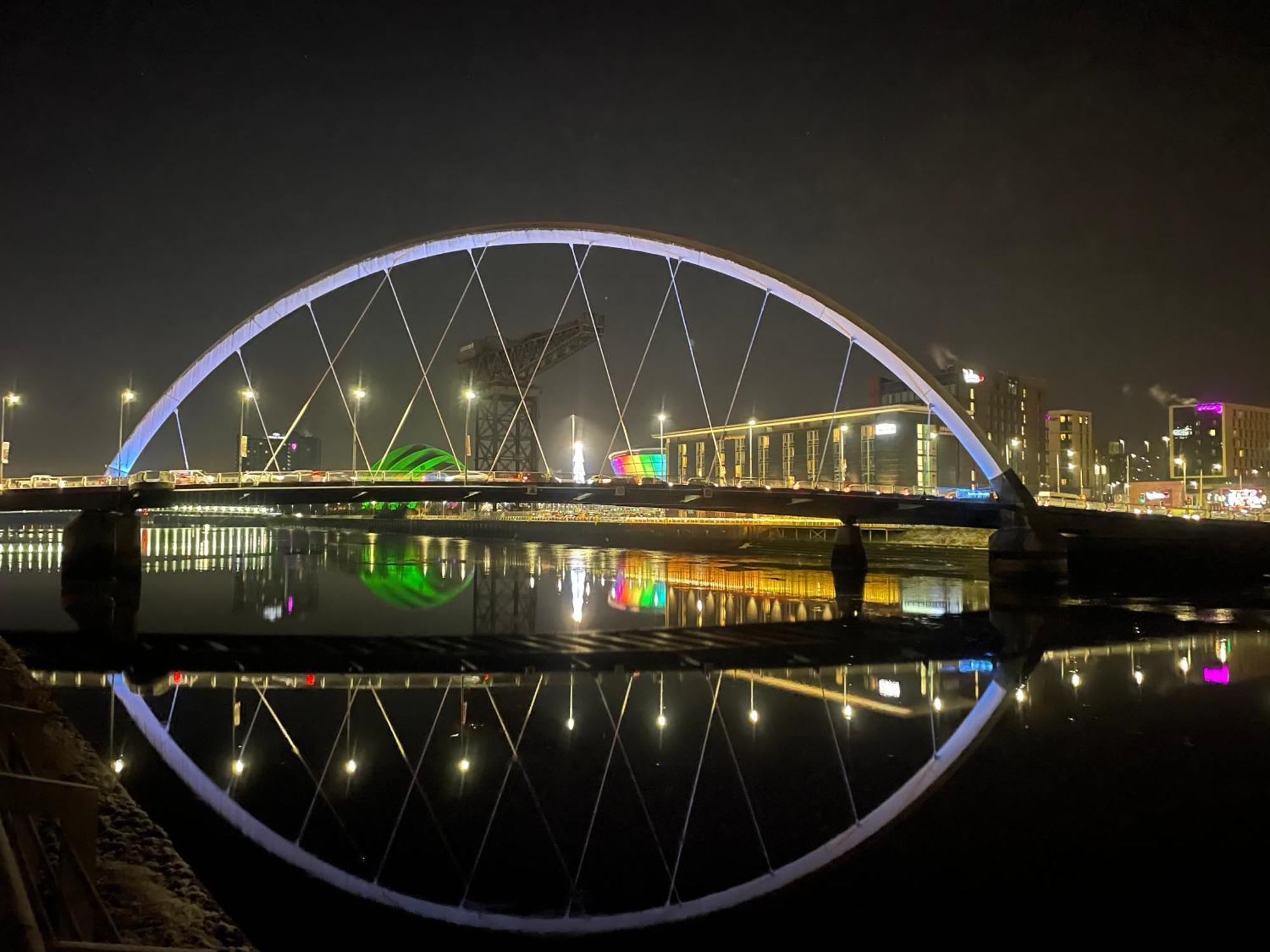 Glasgow Secc Hydro River View Kültér fotó